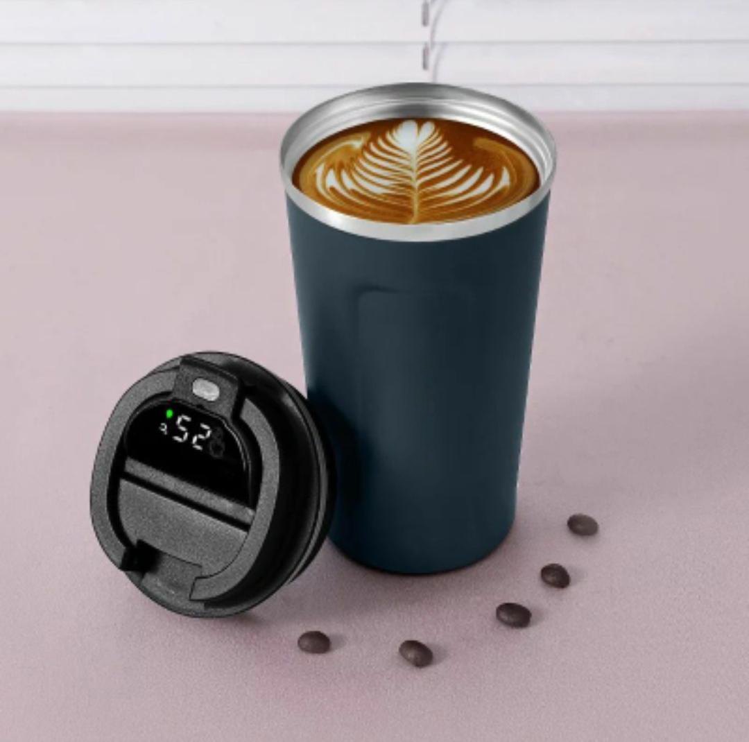 Smart Thermal Coffee Mug LED Temperature Display Insulated 510 ml