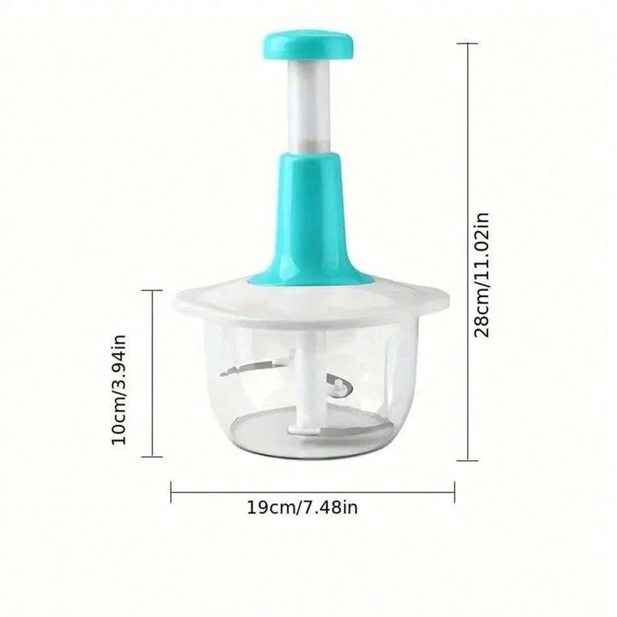 1500ML – Hand Chopper Machine – Manual Vegetable Cutter & Food Processor