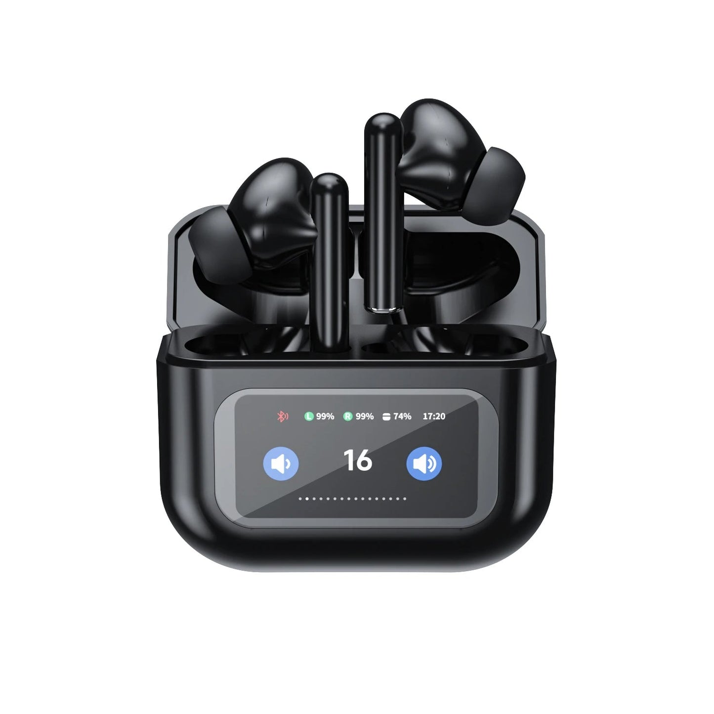 Smart LED airpods with Screen Display True Wireless Noise Cancelling