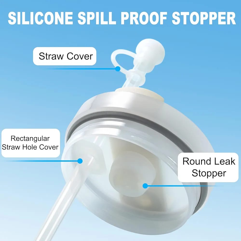 Spill Stopper Sets for Tumbler 40/30 oz with Straw Cover Caps, Leak Stoppers