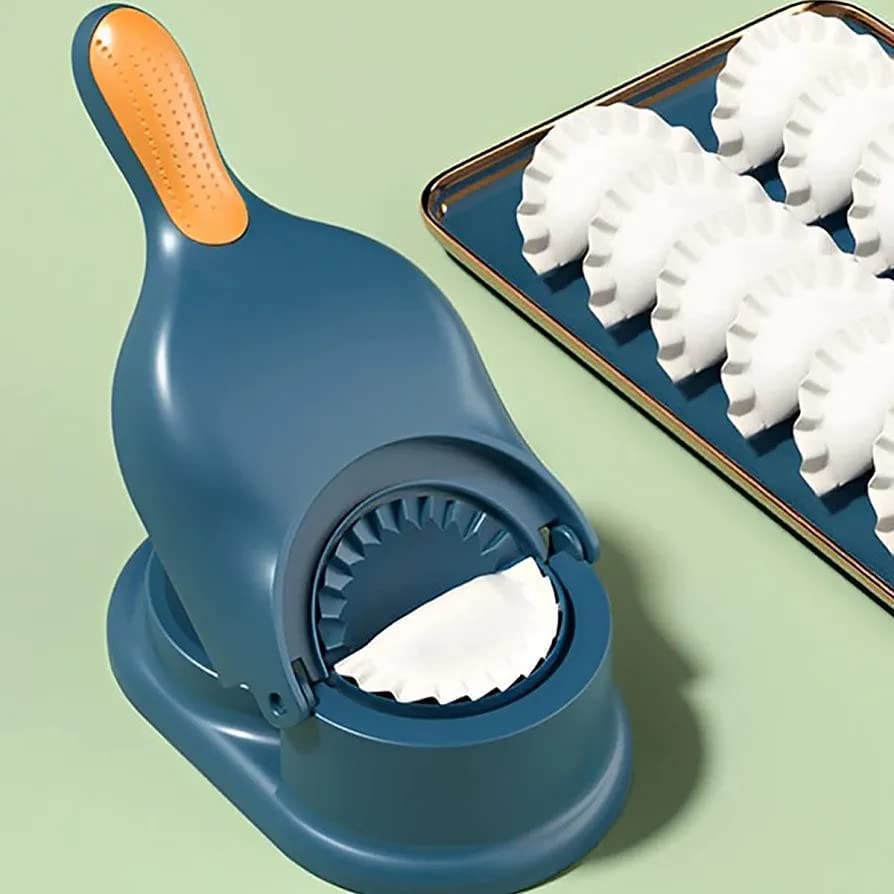2-in-1 Dumpling Maker Machine for Momos, Samosa, and More - Kitchen Helper