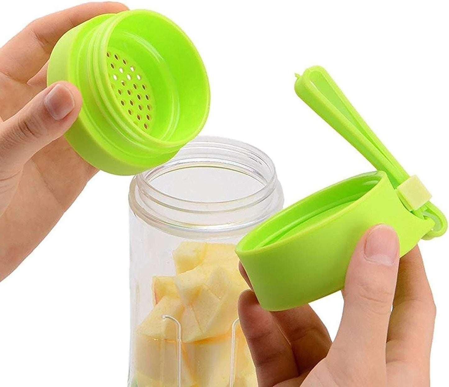 Crusher Juicer Glass Bottle Blender with 6 Blades