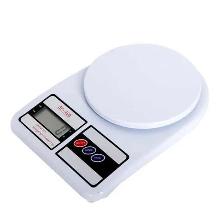 0kg Digital Kitchen Scale | Gram & Food Weighing Scale with LCD & Tare | Mini Waterproof Scale for Cooking & Baking