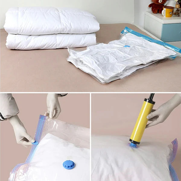 Vaccum storage sealed bags
