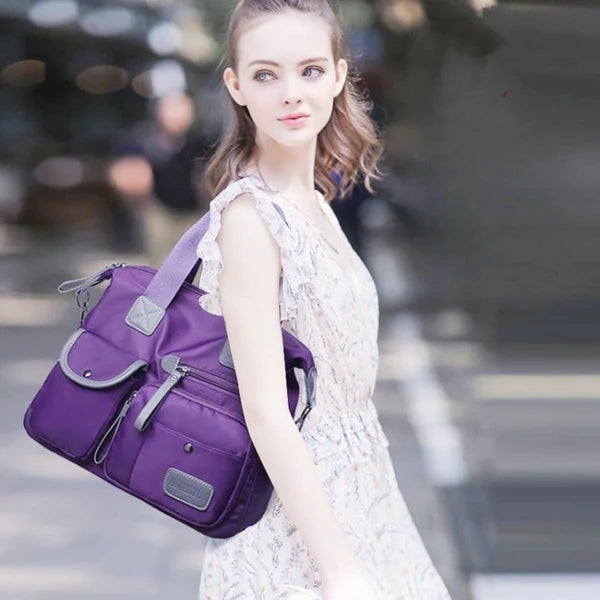 High Quality multipocket shoulder tote bag for women