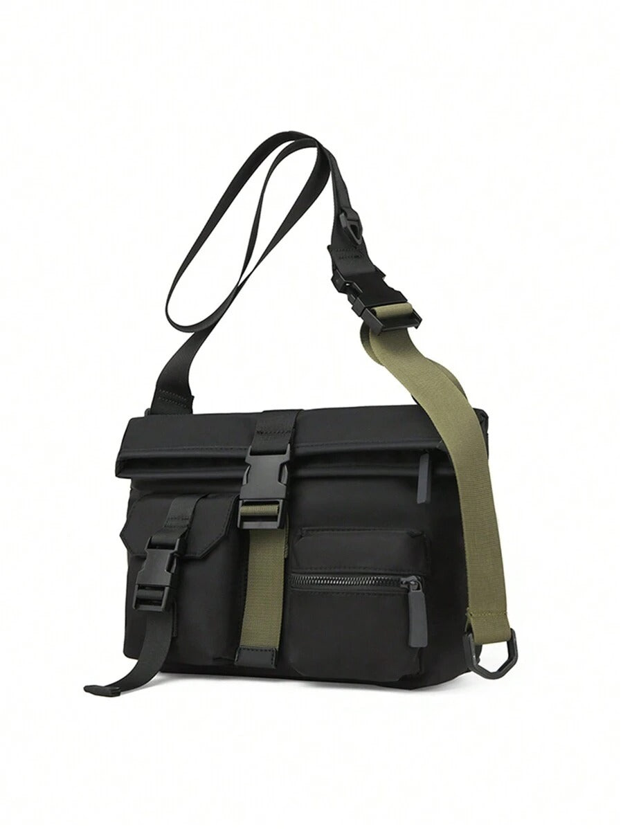 Large Capacity Outdoor Travel Multi-Pocket Shoulder Bag , Crossbody Bag, Camping Bag,For Men