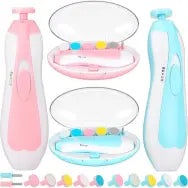 6 in 1 Baby Nail Trimmer Portable Electric Baby Manicure Pedicure Nail Clippers Infant Newborn.