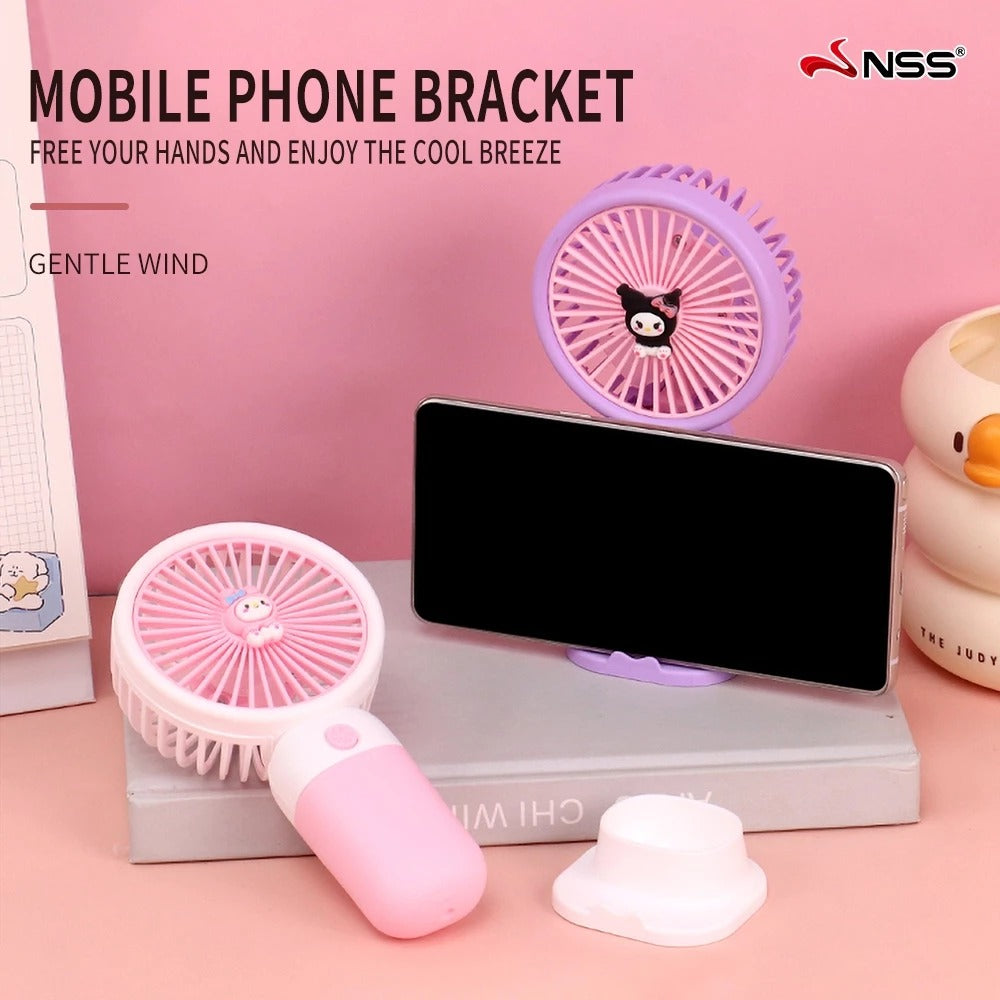 USB Rechargeable Portable Mini Small Hand Held Fan