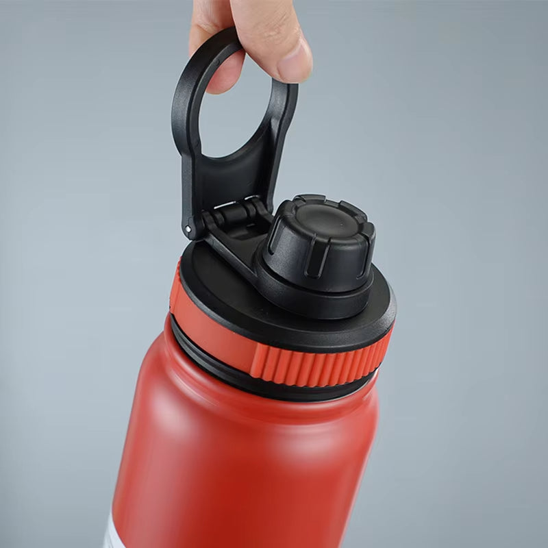 1000ML/800ML Outdoor Thermos Bottle Stainless Steel Water Bottle With Tea Filter Thermal Cup Leak-proof Vacuum Flasks