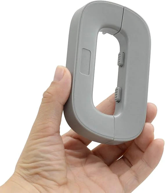 Child Safety Refrigerator Lock – Self-Adhesive Double Button Childproof Freezer Door Lock (Multicolor)