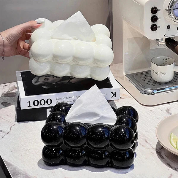 Bubble Cloud Design Tissue Box