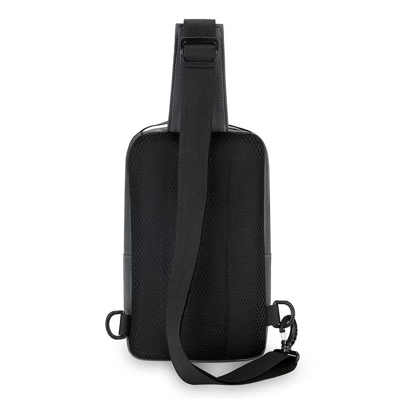 Multiple Compartments Crossbody Stylish Outdoor Chest Sling with Adjustable Strap Bag