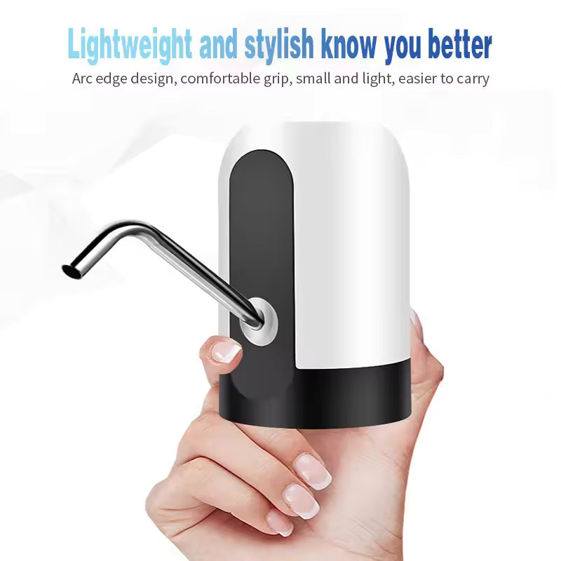 Electric Water Dispenser Bottle Pump - USB Rechargeable Automatic Dispenser