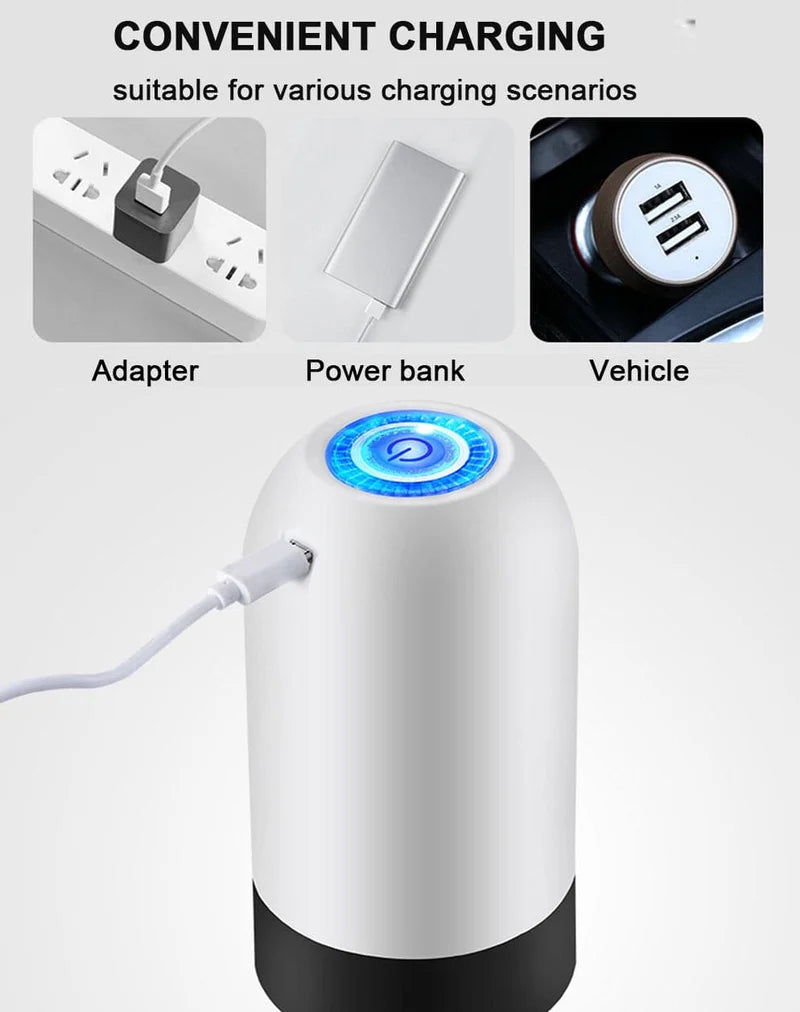 Portable Electric Water Pump Dispenser, Automatic Water Dispenser, Electronic Water Purifier