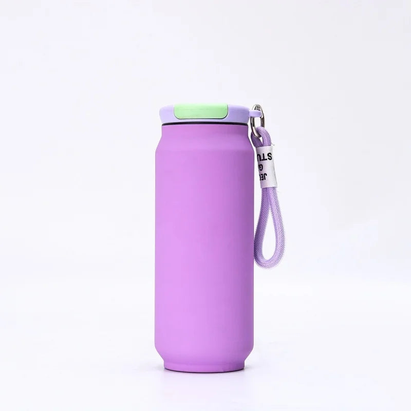 Can Design Durable 500ml Insulated Water Bottle/Coffee Mug for Outdoor & Home