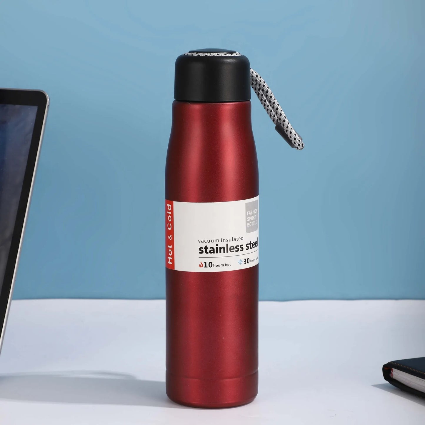 Keep Drinks Hot & Cold for Hours 550ML High-Quality Portable Sports Water Bottle