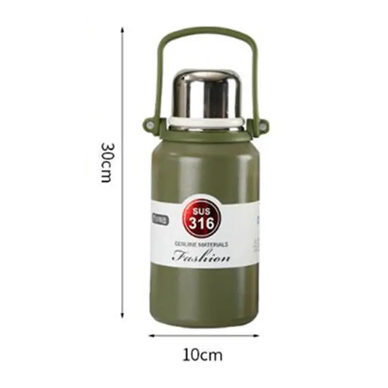 1200 ML Large Capacity 316 Stainless Steel Insulated Mug for Outdoor & Travel