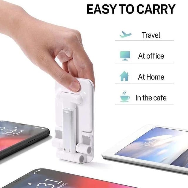 Phone Holder with Adjustable Plastic Mobile Phone Stand