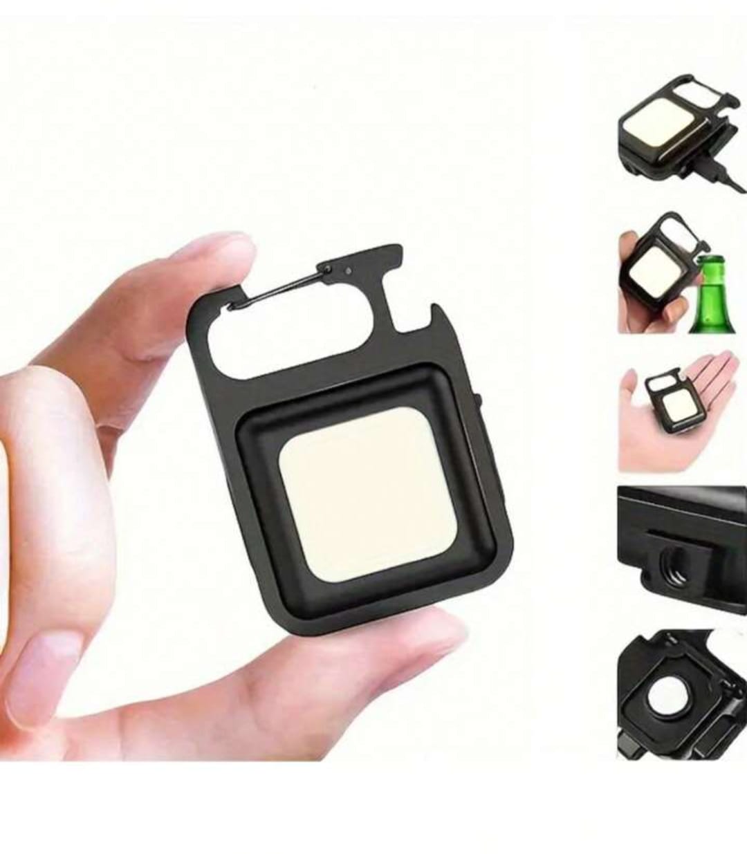 COB LED Rechargeable Keychain Waterproof Light