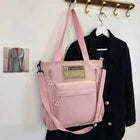 Women's Stylish Large Capacity Nylon Shoulder Bag - Casual Travel & School-college Bag