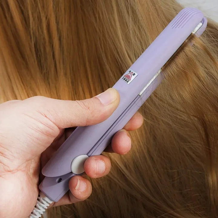 Mini Hair Straightener, Travel Size Straightening Iron Small Lightweight