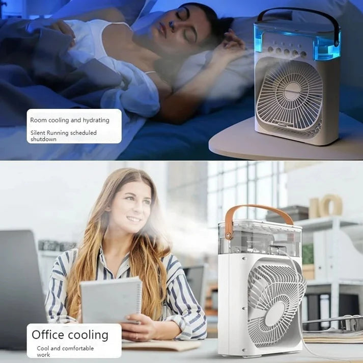 USB Portable Mini Cooling Fan With Cool Mist
