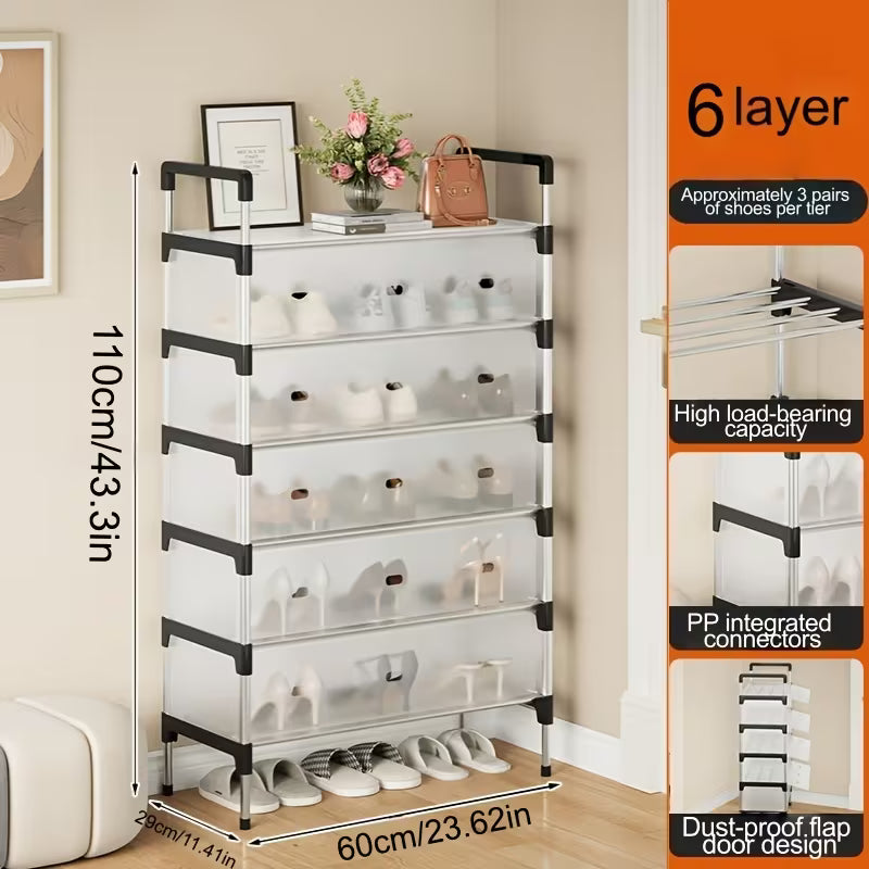 dust proof shoe rack