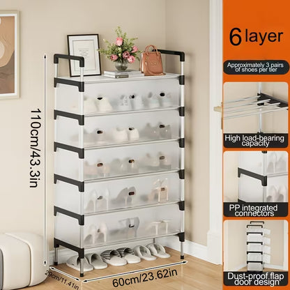 dust proof shoe rack