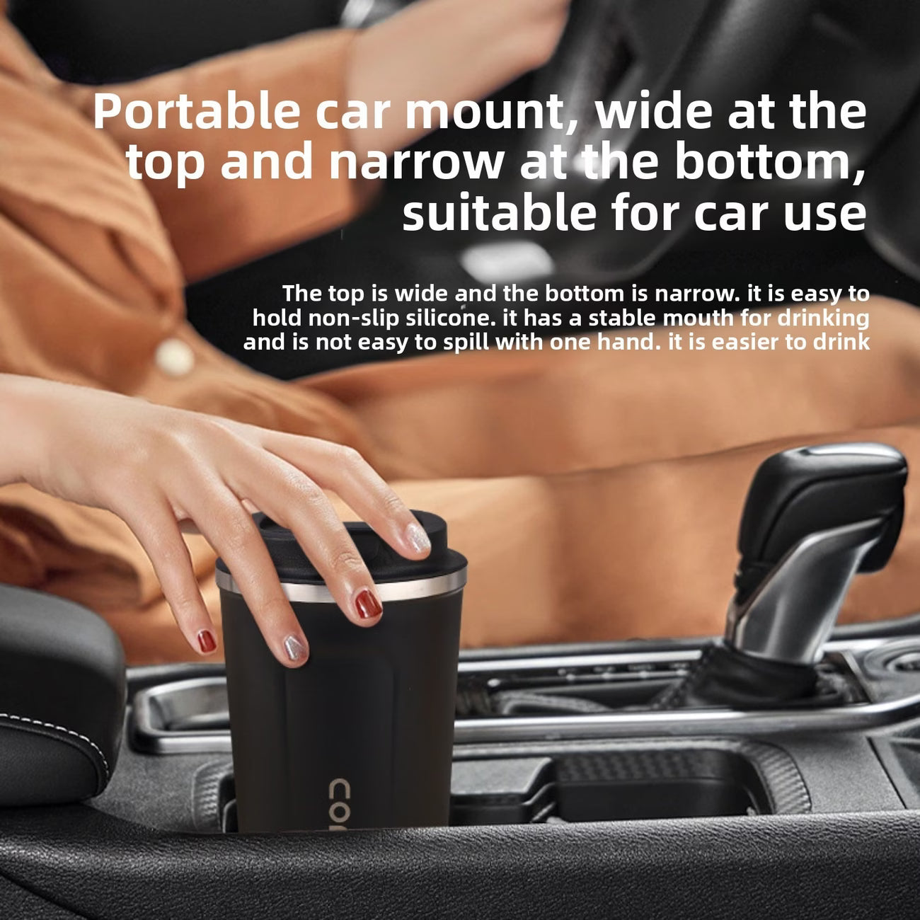 Smart Thermal Coffee Mug LED Temperature Display Insulated 510 ml