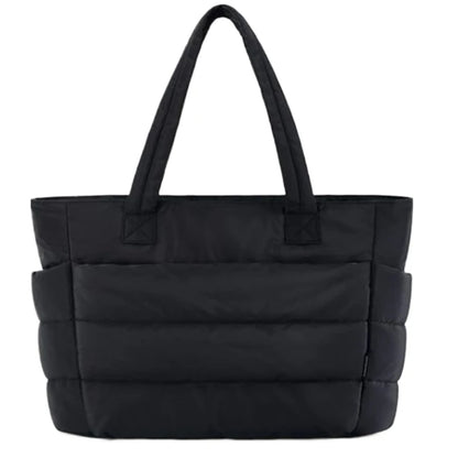 Tote Bag for Women, Lightweight Puffy Tote Bag with Compartments