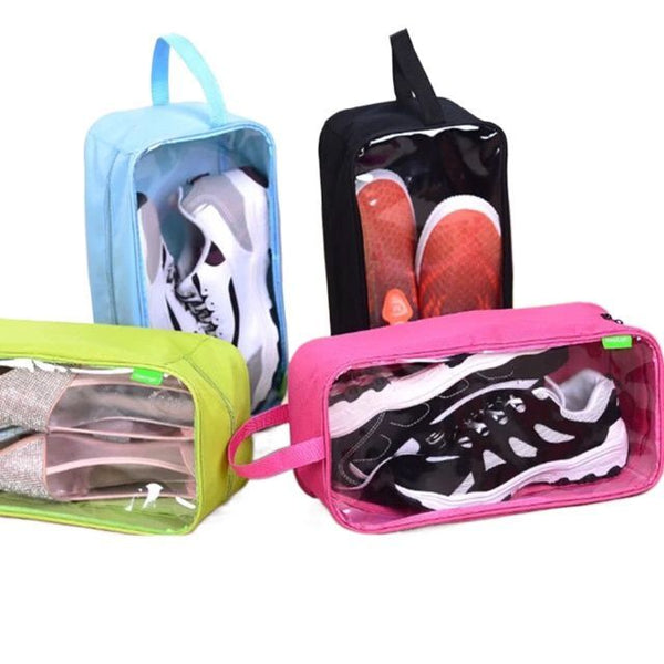 Portable Travel Shoe Bag Water Resistant Pouch Storage Packing Organizer