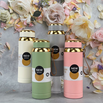 1000ml Vacuum Flask Water Bottle 316 Stainless Steel Rose Gold Lid