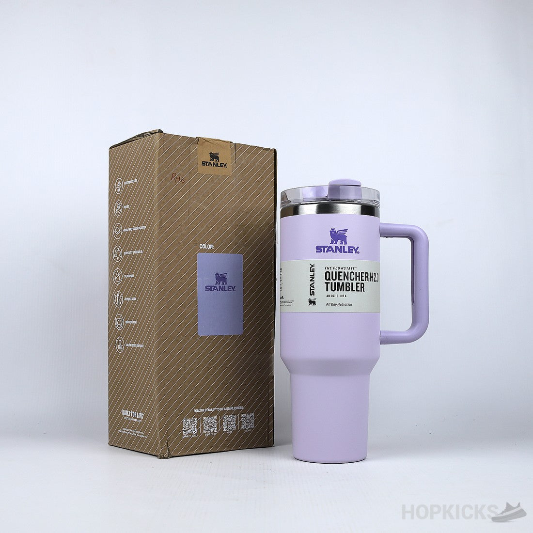 Stanley Quencher H2.0 Tumbler with Handle and Straw 40 oz Insulated Stainless Steel