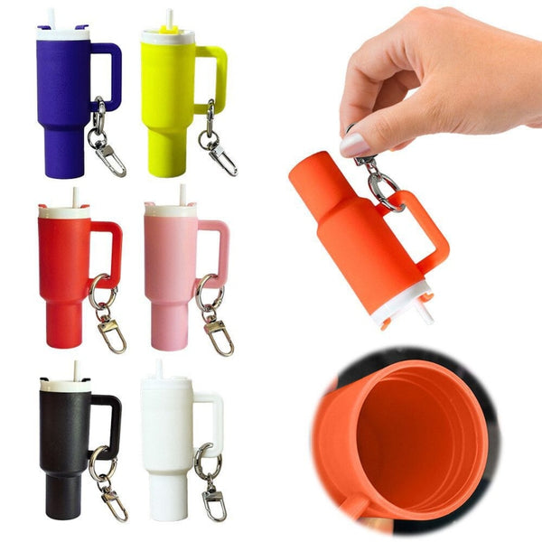 Mini Cup Keychain for Stanley Water Bottle Tumbler Cup Decoration