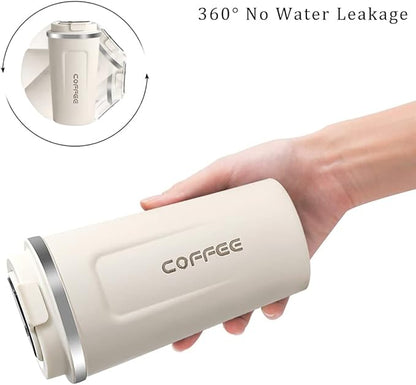Smart Thermal Coffee Mug LED Temperature Display Insulated 510 ml