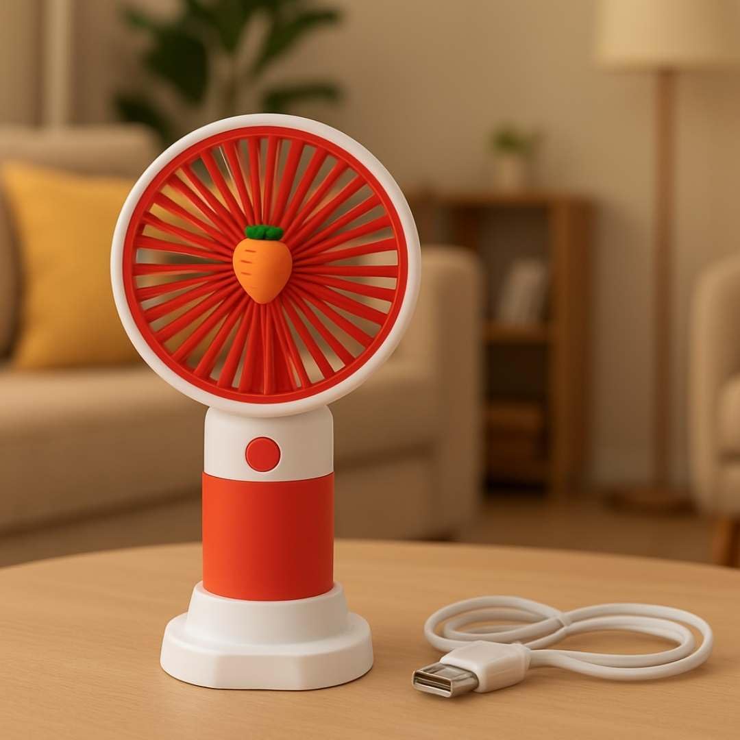 Multi-speed Rechargeable fan - perfect for home & office