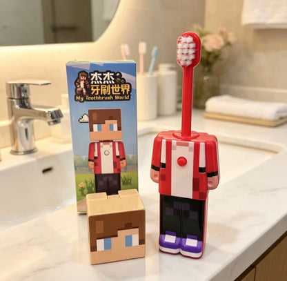 Kids Fun Character Toothbrushes Collection Zootopia, Minecraft & Tom and Jerry Kids Toothbrushes