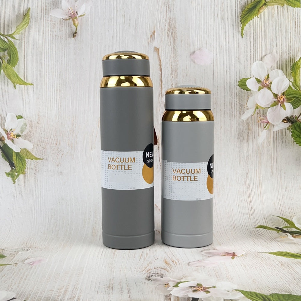 1000ml Vacuum Flask Water Bottle 316 Stainless Steel Rose Gold Lid