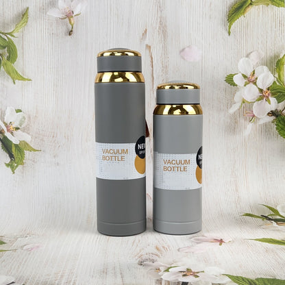 1000ml Vacuum Flask Water Bottle 316 Stainless Steel Rose Gold Lid