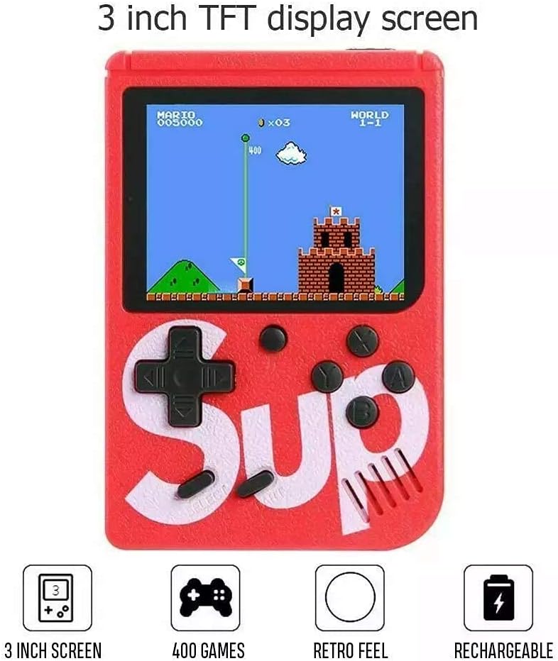 SUP Game Box Plus 400 in 1 Retro Games UPGRADED VERSION mini Portable Console Handheld Gift