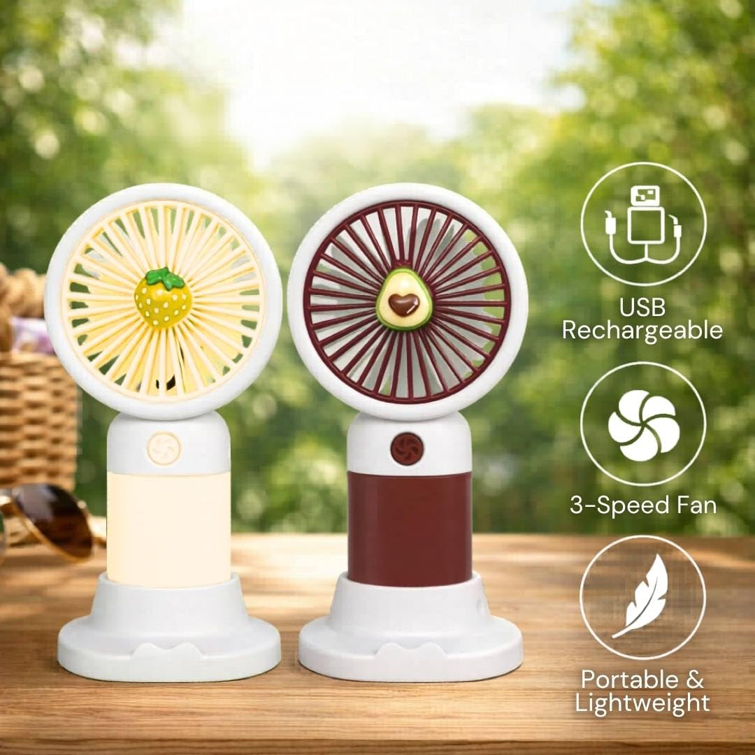 Multi-speed Rechargeable fan - perfect for home & office