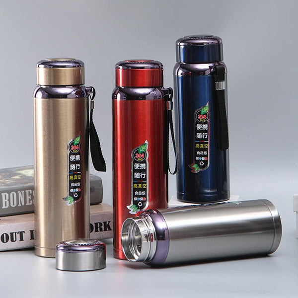 Water Bottle, LeakProof Stainless Steel Vacuum Insulated 800Ml/1000ML