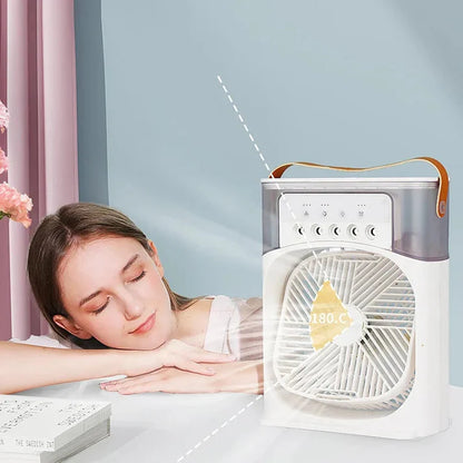 USB Portable Mini Cooling Fan With Cool Mist