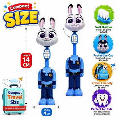 Kids Fun Character Toothbrushes Collection Zootopia, Minecraft & Tom and Jerry Kids Toothbrushes