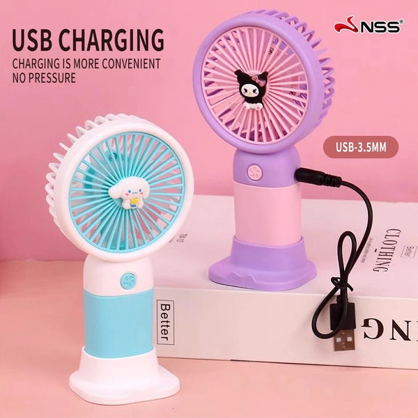 USB Rechargeable Portable Mini Small Hand Held Fan
