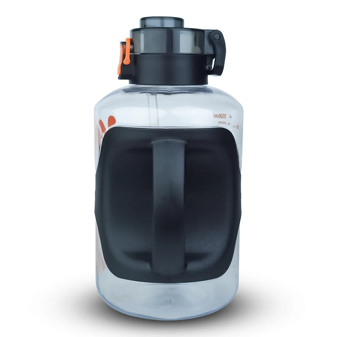 2000ML Plastic Sports Bottle High Quality Direct Drink + Sipper