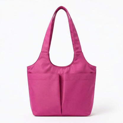 Women's Everyday Essential Waterproof Shoulder Tote Bag – Deep Multi Pocket