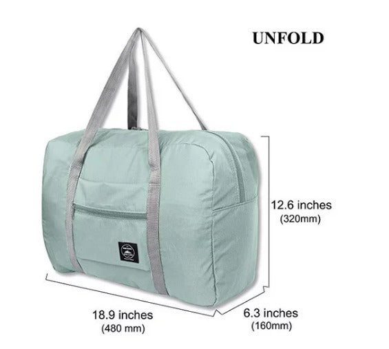 Foldable Travel Duffel Bag Waterproof Lightweight Luggage Bag