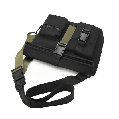 Large Capacity Outdoor Travel Multi-Pocket Shoulder Bag , Crossbody Bag, Camping Bag,For Men