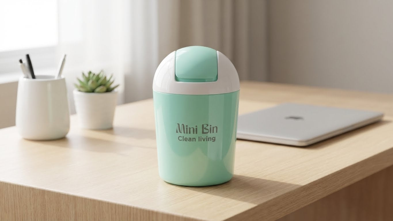 Mini Desktop Dustbin